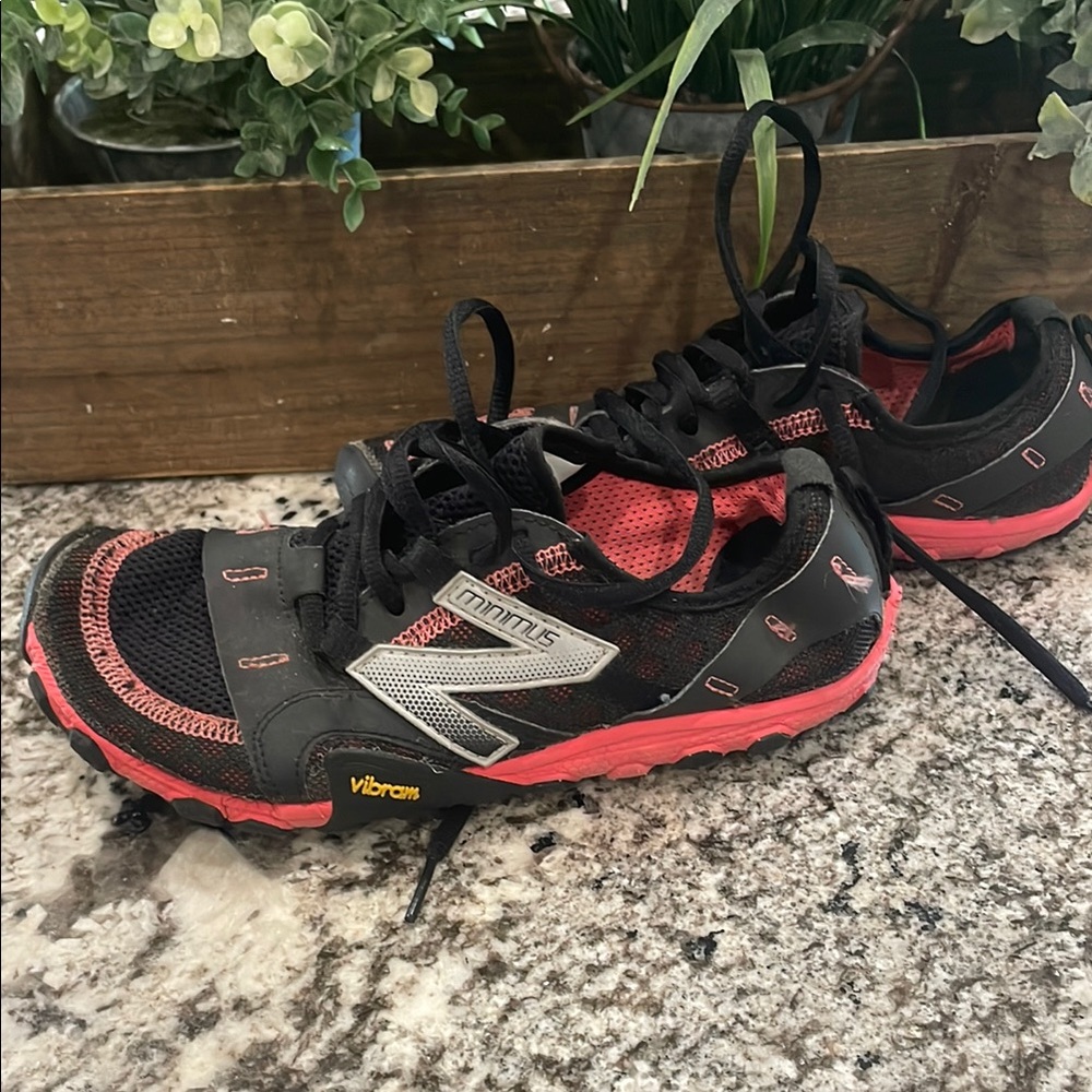 Inov-8 Black and Pink Trail Shoes